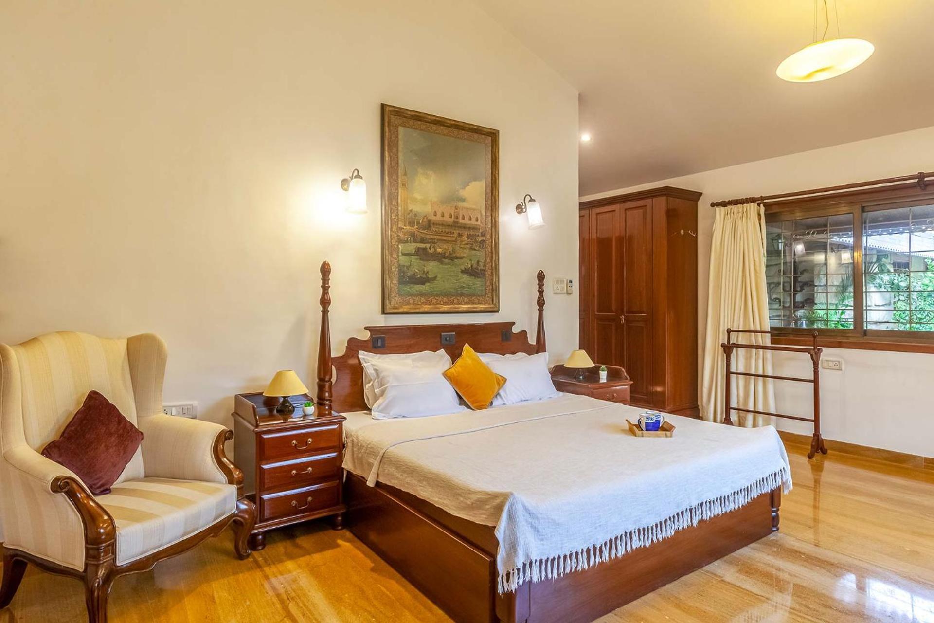 Stayvista'S Casa Palmera - Pet-Friendly Villa With Pool, Garden With Gazebo, And Indoor & Outdoor Games Alībāg Exterior foto